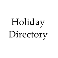 holiday directory