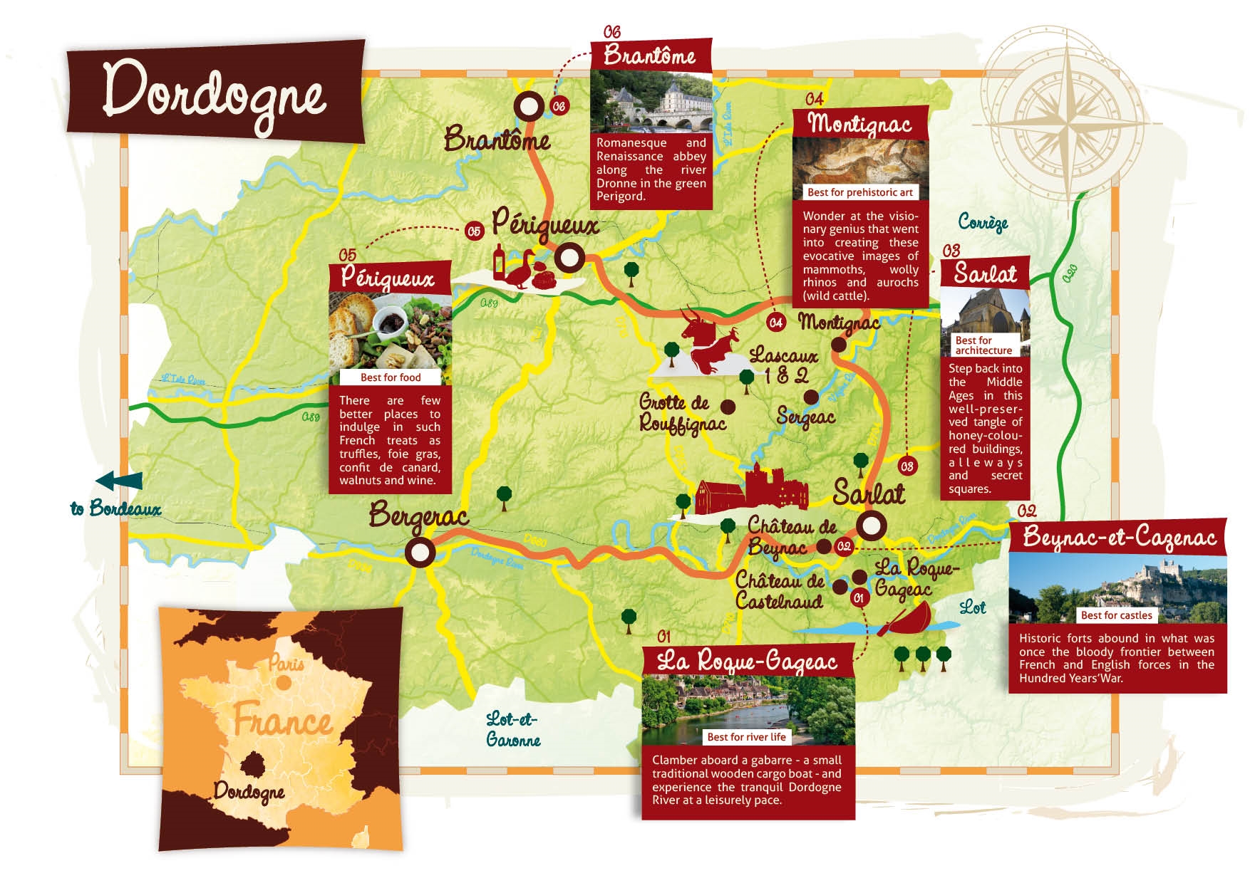 How to get to the Dordogne FrenchEntrée