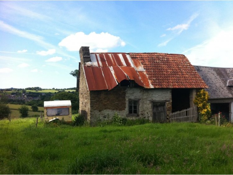 Property for Sale in Stone cottage with outline planning for renovation and extension with over half an acre, Manche, Manche, Normandy, Tirepied-sur-Sée, Normandy, France