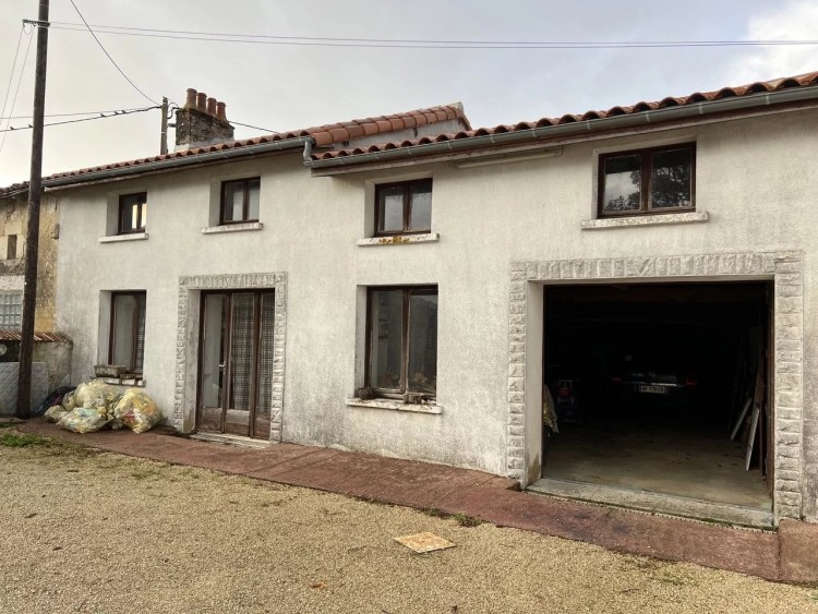 Property for Sale in Village house and second house with large garden, Charente, Near La Faye, Charente, Nouvelle-Aquitaine, France