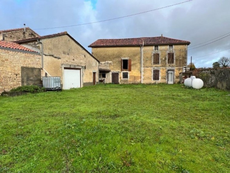 Property for Sale in Beautiful House Built In 1926 With Outbuildings And Garden, Charente, Villefagnan, Nouvelle-Aquitaine, France