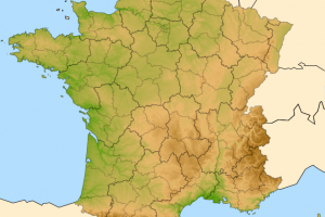 France map CCO via Wikimedia