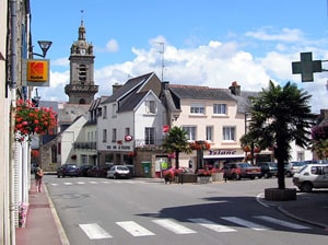 Village centre, Brittany