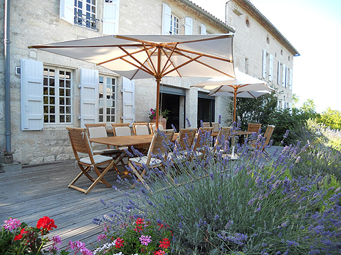 Create An Outside Living Area at Your French Property