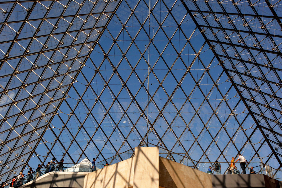 Lorraine Cosgrove, Louvre, Paris, September 2014