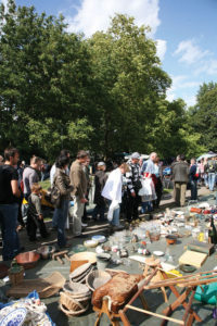 Lille's famous annual antiques jamboree, the braderie