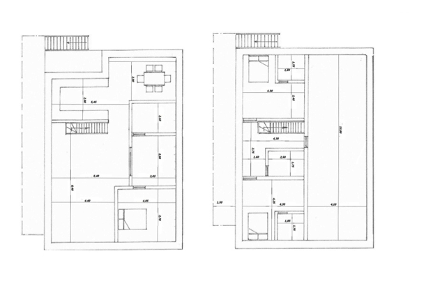 Floorplan of a new build in France