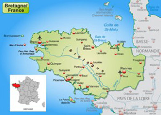 A Guide To The Departments Of Brittany Bretagne New French Regions