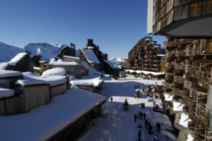 The alps, avoriaz