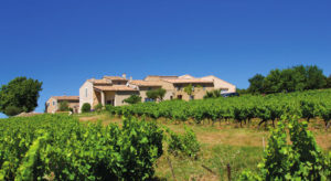 Domaine l’Ancienne École, a former school that has been reincarnated as a vineyard