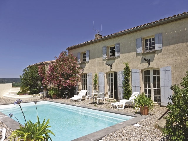 Six-bedroom mas with pool in Carcassonne area