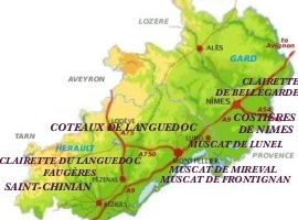 AOC Wines in the Hérault and Gard