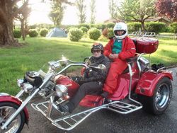 Motorcyling in the Quercy