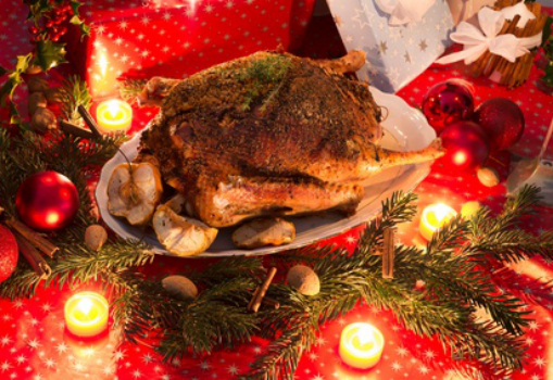 Celebrate a French Christmas with roast goose