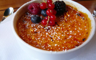 A recipe for Fresh Fruit Brulée with Normandy crème fraîche