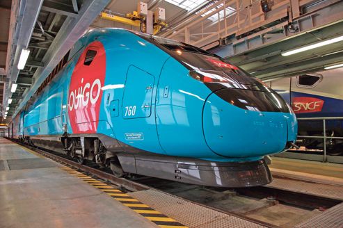 New low-cost TGV (high-speed train) in France