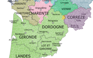 A Guide to the Departments of Nouvelle Aquitaine