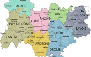 A Guide to the Departments of Auvergne-Rhône-Alpes