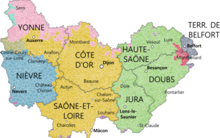 A Guide to the Departments of Bourgogne-Franche-Comté