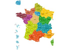 New map of France reduces regions to 13