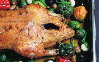 Duck with Turnips and Other Vegetables