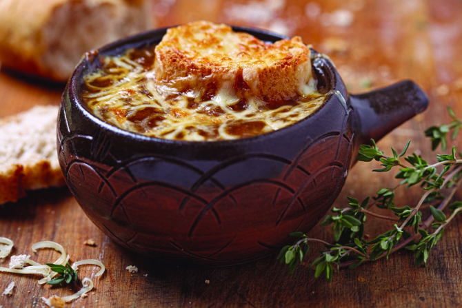 French onion soup fit for a king