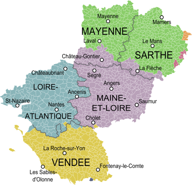 A Guide to the Departments of Pays de la Loire