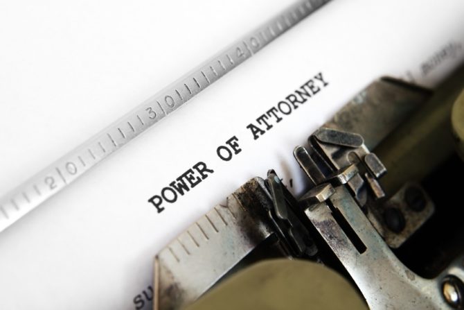 A foreign power of attorney in France