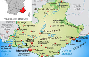 A Guide to the Departments of  Provence-Alpes-Côte d’Azur