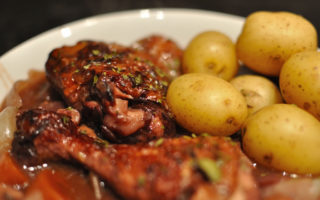 Soul food from Burgundy: coq au vin