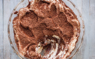 Mousse au chocolat marbrée de La Môle