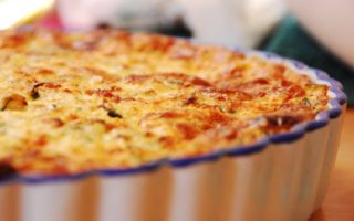 Roquefort quiche recipe from the Aveyron