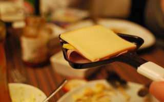 French seasonal dish …raclette