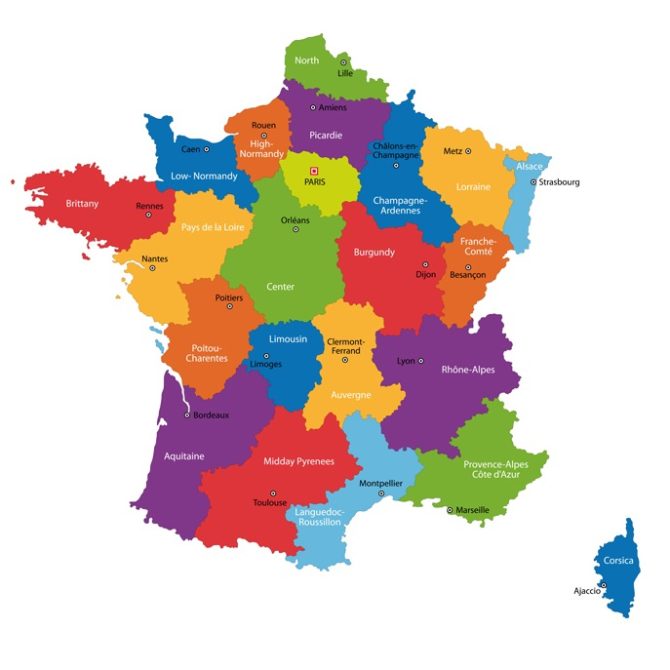 France’s Regions at a Glance