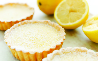 A classic French dessert: Tarte au citron