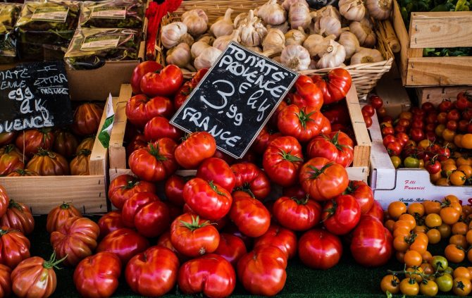 Supermarkets, Covered Markets, and Food Shopping in France