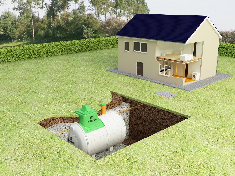 French Septic Tanks Fosses Septiques And Sewage Treatment Systems Frenchentrée - Can You Add A Bathroom To House With Septic System