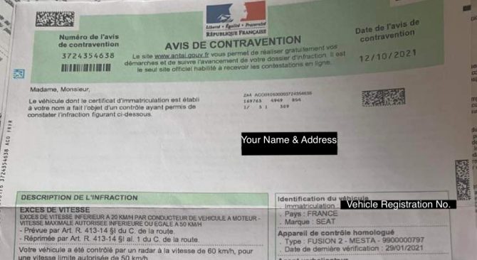 How to Pay a Parking or Speeding Fine in France: Payer Une Amende