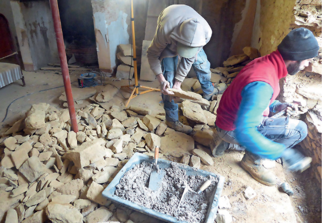 A Stonemason’s Assistant for a Week: Renovation in France