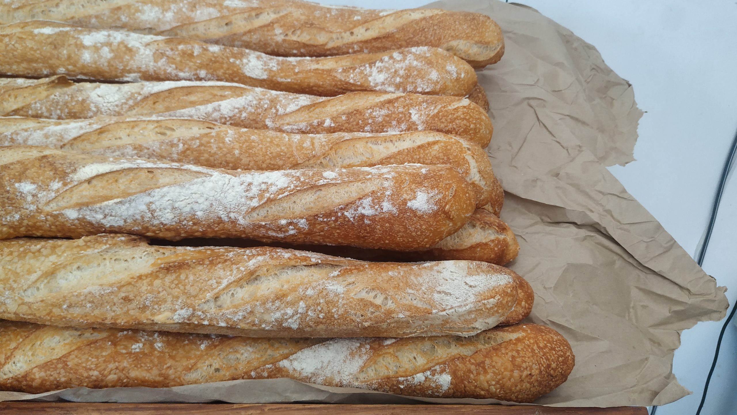 Ficelles à la mimolette  cheesy baguette recipe - The Good Life France