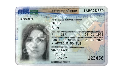How to report a Lost or Stolen Carte de Séjour