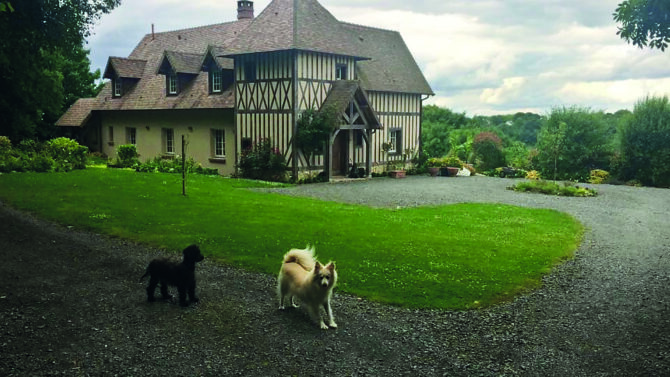 Ann and James first house in Normandy2CC