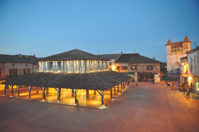 In glorious bastides