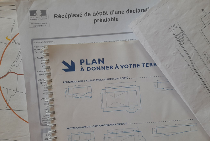 Planning Permissions for Swimming Pools in France