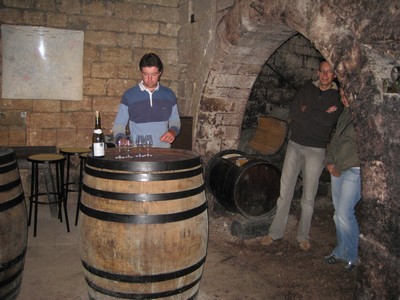 Wine tasting in Burgundy