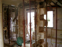 Interior in course of renovation