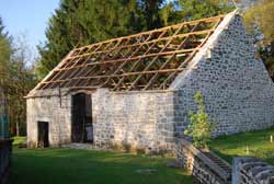 Barn Roof Stripped