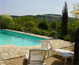 Country house with pool for sale near St Antonin Noble Val