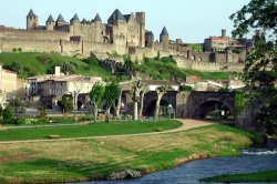 Carcassonne's famous medieval city