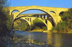 the Pont du Diable at Ceret